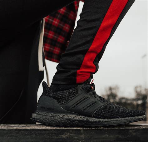 adidas Ultra Boost 4.0 "Triple Black" Captured Cozy & Aggressive | Nice ...