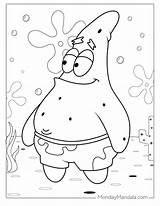 Spongebob Patrick Coloring Pages sketch template