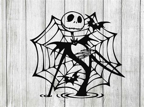 Jack Skellington Svg A Nightmare Before Christmas Svg - Etsy