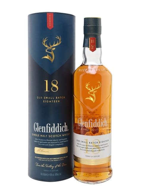 Glenfiddich 18 Year Old Scotch Whisky : The Whisky Exchange