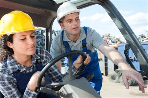 Two Types Of Forklift Truck Instructor Driver Training In Berkshire