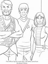 Spock Coloring Pages At GetDrawings  Free Download sketch template