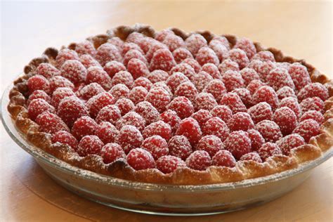 Fresh Raspberry Pie Recipe| Raspberry Pie with cooked and raw berries ...