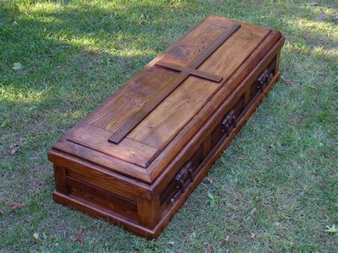 Buy Hand Crafted Hand Built Reclaimed Wood Celtic Custom Casket, made to order from The Strong ...