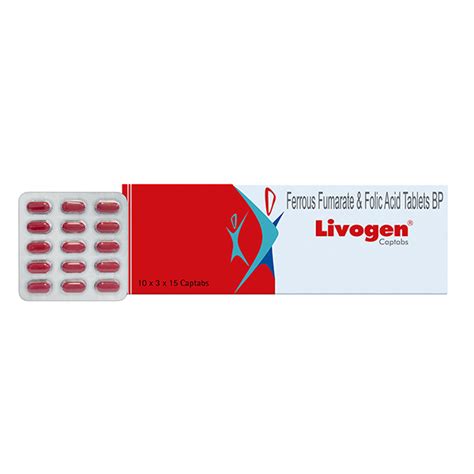 Livogen Captab Tablet 15'S : Price, Uses, Side Effects | Netmeds