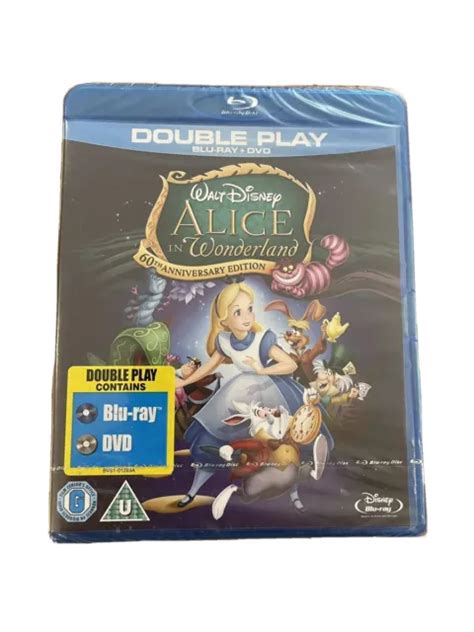 ALICE IN WONDERLAND [60th Anniversary Edition] (DVD/Blu-ray, 1951) BRAND NEW EUR 6,98 - PicClick IT