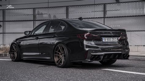 BMW M5 F90 Competition Black with Bronze Z Performance ZP.FORGED 2 ...