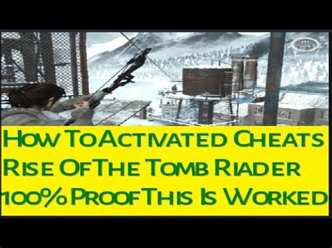 Rise Of The Tomb Raider PC Cheats Unlimited Health & Ammo This Is Work 100% Proof light delight ...