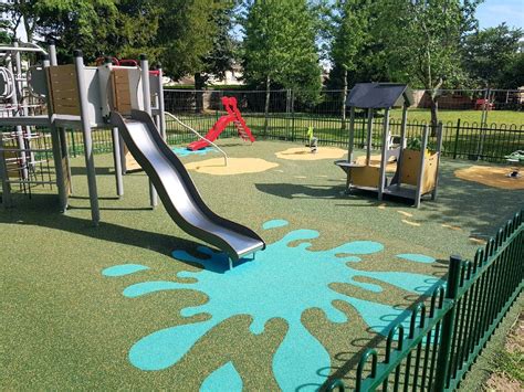 Colorful EPDM Rubber flooring granules for playground | Rubber playground flooring, Rubber ...