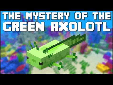 Minecraft - The Mystery Of The Green Axolotl - YouTube