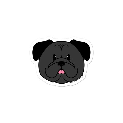 Funny Pug Stickers Vinyl Stickers Laptop Stickers - Etsy