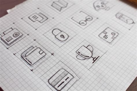 Free Wireframe Icons on Behance