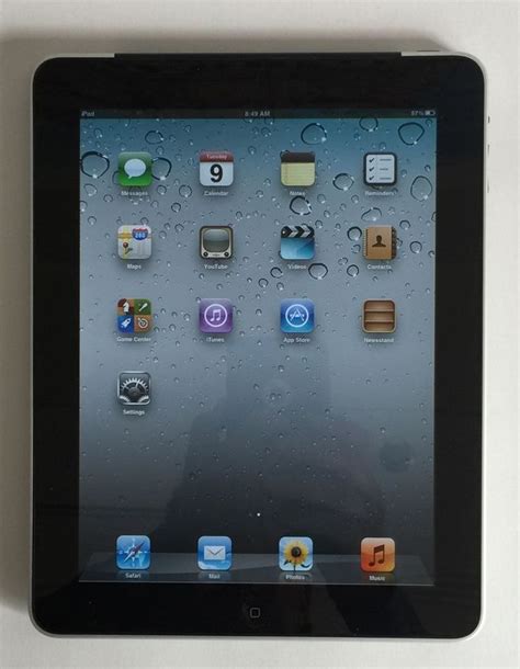 Apple iPad 1st Generation 32GB Black AT&T MC496LL A1337 Excellent Condition… | Ipad 1st ...