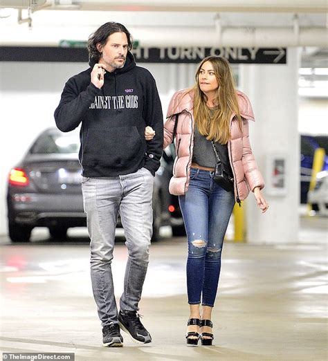 Sofia Vergara, 5ft7in, is dwarfed by husband Joe Manganiello, 6ft5in ...