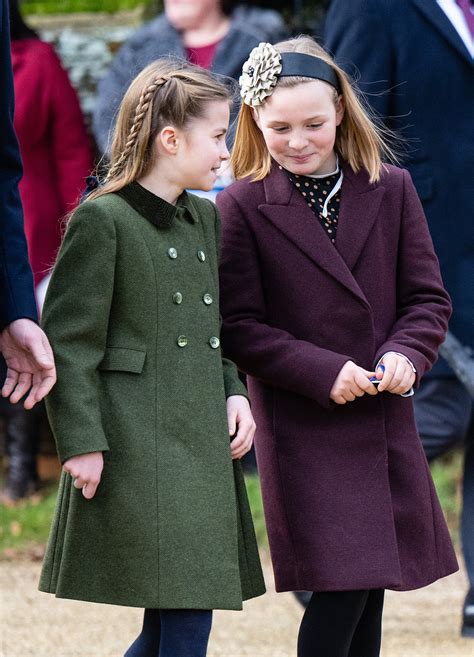 Princess Charlotte and Mia Tindall Shared a Sweet Moment on Christmas Morning | Vanity Fair