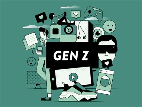 Gen Z | Gen-z, Illustration, Design elements