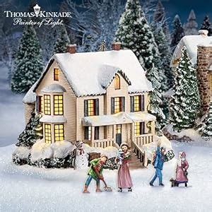 Amazon.com - Thomas Kinkade's Christmas Village Collection: Artist Select - Collectible Buildings