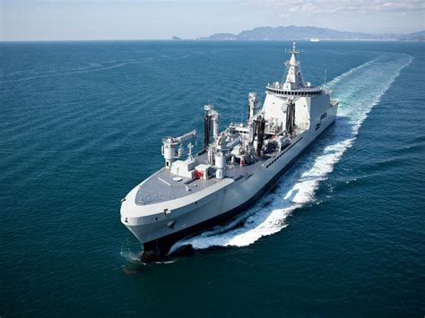 Italian Navy Commissions New Logistics Support Ship - Seapower