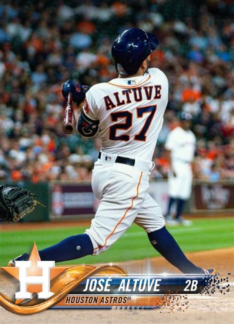 2019 Topps baseball José Altuve 100th Career Home Runs | Baseball, Baseball cards, Mlb baseball