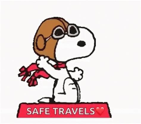 Snoopy Safe Travels GIF - Snoopy Safe Travels - Discover & Share GIFs | Snoopy pictures, Flying ...