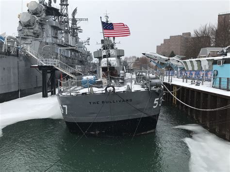 NATIONAL HISTORIC LANDMARK USS THE SULLIVANS IN DANGER OF SINKING ...