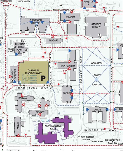 Fsu Campus Map