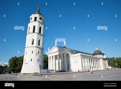 Vilnius Cathedral, St. Stanislaus Cathedral, Vilnius, Vilnius County ...