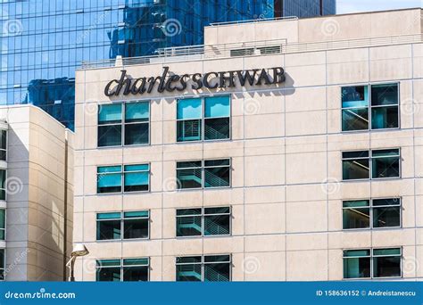 August 21, 2019 San Francisco / CA / USA - Charles Schwab Office Building in SOMA District; the ...