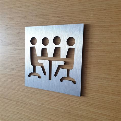 Conference room/ door sign/ office sign/ restaurant sign/ aluminium ...