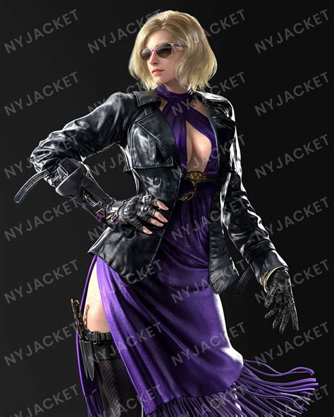 Tekken 8 Nina Williams Jacket | Trending Leather Cosplay Jacket