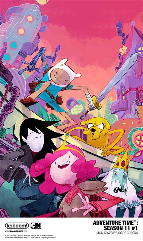 BOOM! Studios & Cartoon Network Announce ADVENTURE TIME SEASON 11, an ...