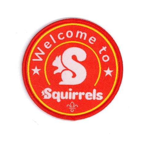 Welcome to Squirrels Blanket Badge | Squirrel Scouts New in