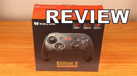 BIGBIG WON Nintendo Switch Elitist S Wireless Game Controller Review