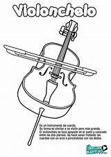 Violonchelo Para Colorear  Imagui sketch template