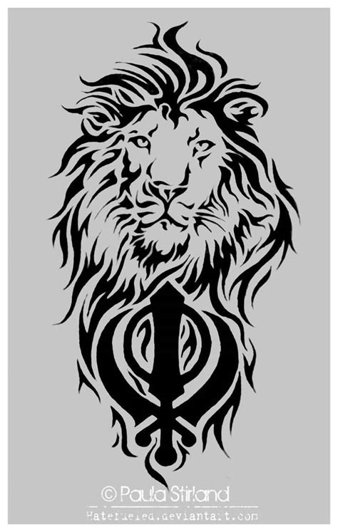 Khanda With Lion Wallpapers - Wallpaper Cave