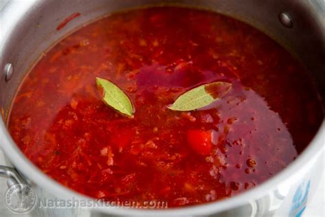 Borscht Recipe with Meat