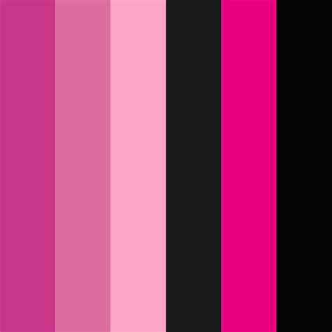 Black Color Palette, Spring Color Palette, Pink Palette, Colour ...