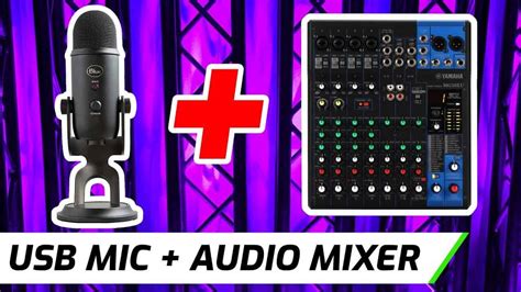 Connect USB Mic To Audio Mixer | 3 Ways!