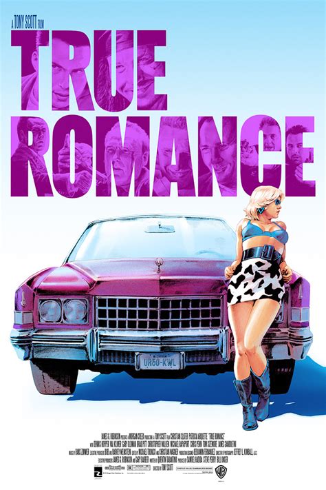 True Romance by Robert Sammelin - Home of the Alternative Movie Poster -AMP-