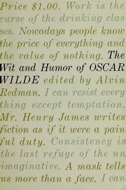 The wit and humor of Oscar Wilde : Wilde, Oscar, 1854-1900 : Free ...