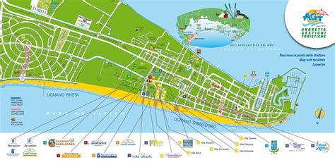 Lignano Mapa | MAPA