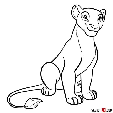 How to draw Nala | Lion king drawings, Lion king art, Lion king pictures