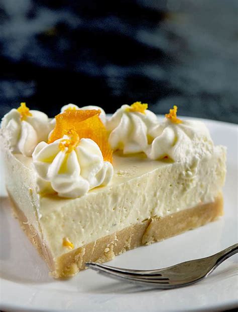 NO BAKE ORANGE CHEESECAKE ( VIDEO) - Chefjar