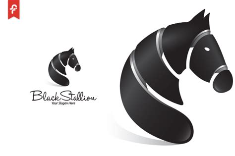 Black Stallion Logo ~ Logo Templates ~ Creative Market