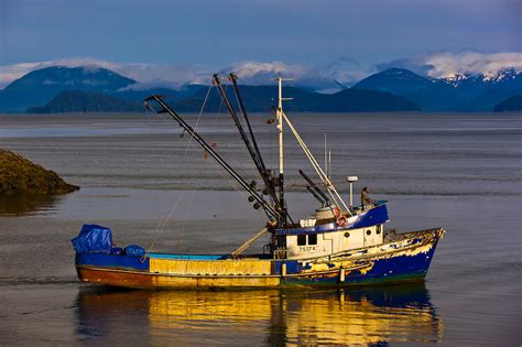 Fishing boat, Wrangell, Southeast Alaska USA | Blaine Harrington III