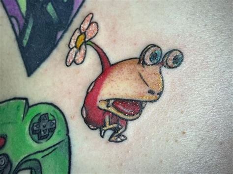 Got the rest of the lil dudes tatted : r/Pikmin