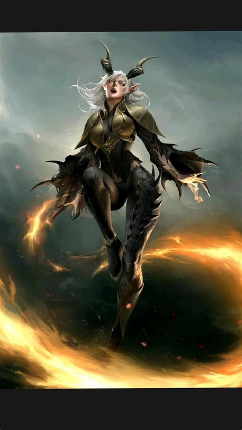 Queen of Black Dragon art by BangkuART on ArtStation in 2022 | Concept ...