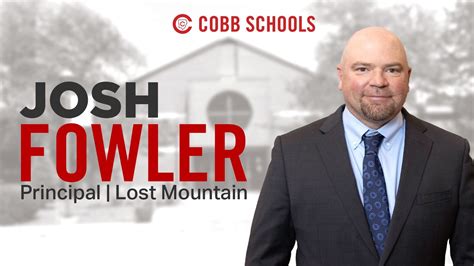 New Principal Profile: Josh Fowler, Lost Mountain MS