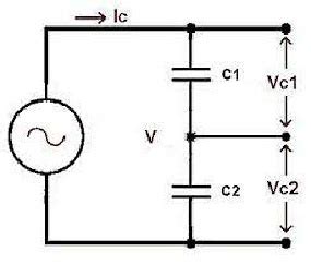 Capacitive Voltage Divider : Circuit, Working, Examples & Its Applications