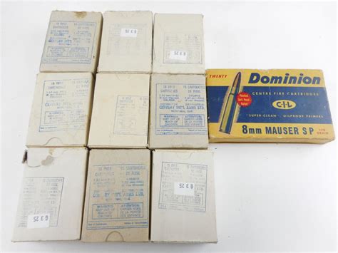 8MM MAUSER ASSORTED AMMO